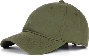 Zylioo Oversize XXL 100% Cotton Baseball Cap,Large Baseball Hat for Big Heads 23.5"-25.5",Adjustable Plain Dad Cap